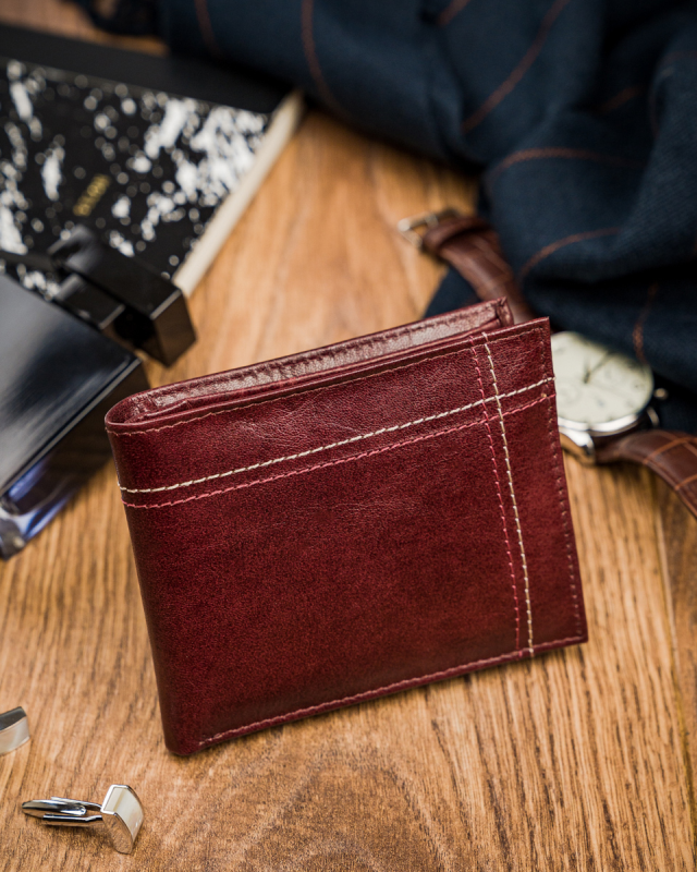 Portfel męski skórzany Always Wild® skóra na karty - obrazek 2
