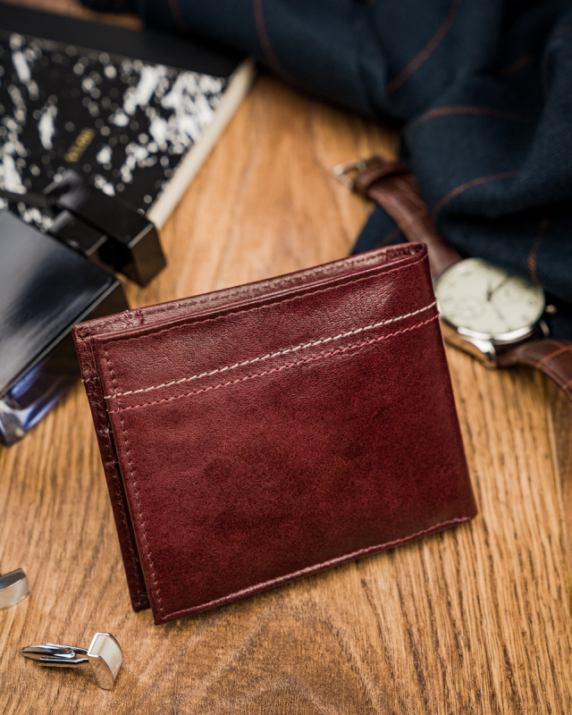 Portfel męski skórzany Always Wild® skóra na karty - obrazek 3