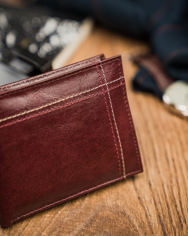 Portfel męski skórzany Always Wild® skóra na karty - obrazek 4