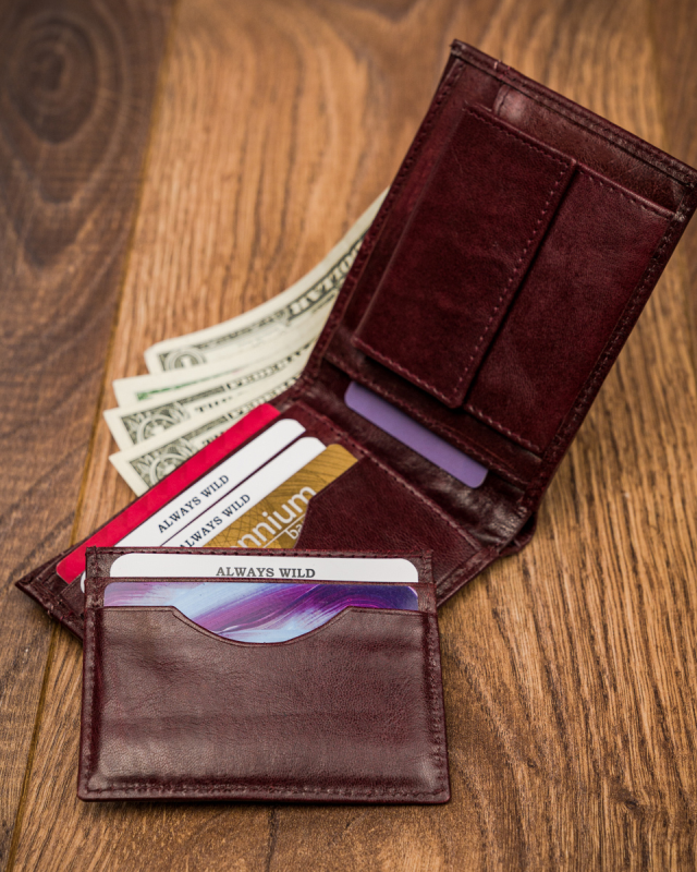 Portfel męski skórzany Always Wild® skóra na karty - obrazek 8