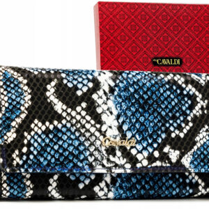 Duży portfel damski ze skóry naturalnej i ekologicznej - 4U Cavaldi