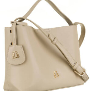 Minimalistyczna torebka koszyk z gładkiej eko skóry - LuluCastagnette