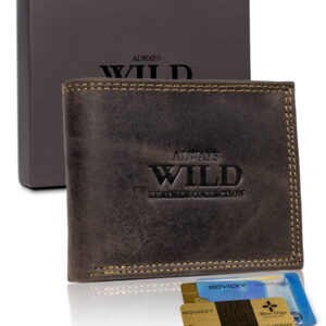 Skórzany portfel dla mężczyzny - Always Wild