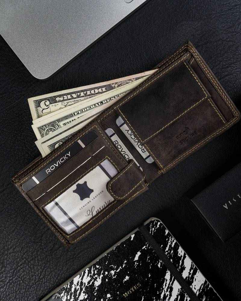 Skórzany portfel dla mężczyzny - Always Wild - obrazek 5