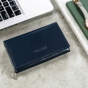 Duży, skórzany portfel damski z systemem RFID - 4U Cavaldi