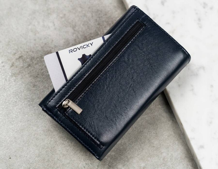 Duży, skórzany portfel damski z systemem RFID - 4U Cavaldi - obrazek 4