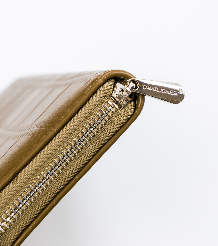 Portfel damski piórnik ze zwierzęcym motywem - David Jones - obrazek 4