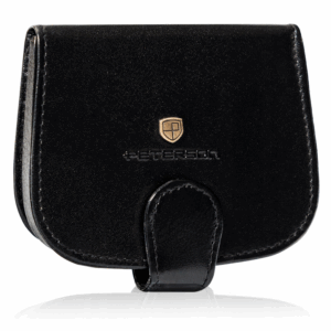 Mała portmonetka ze skóry naturalnej - Peterson