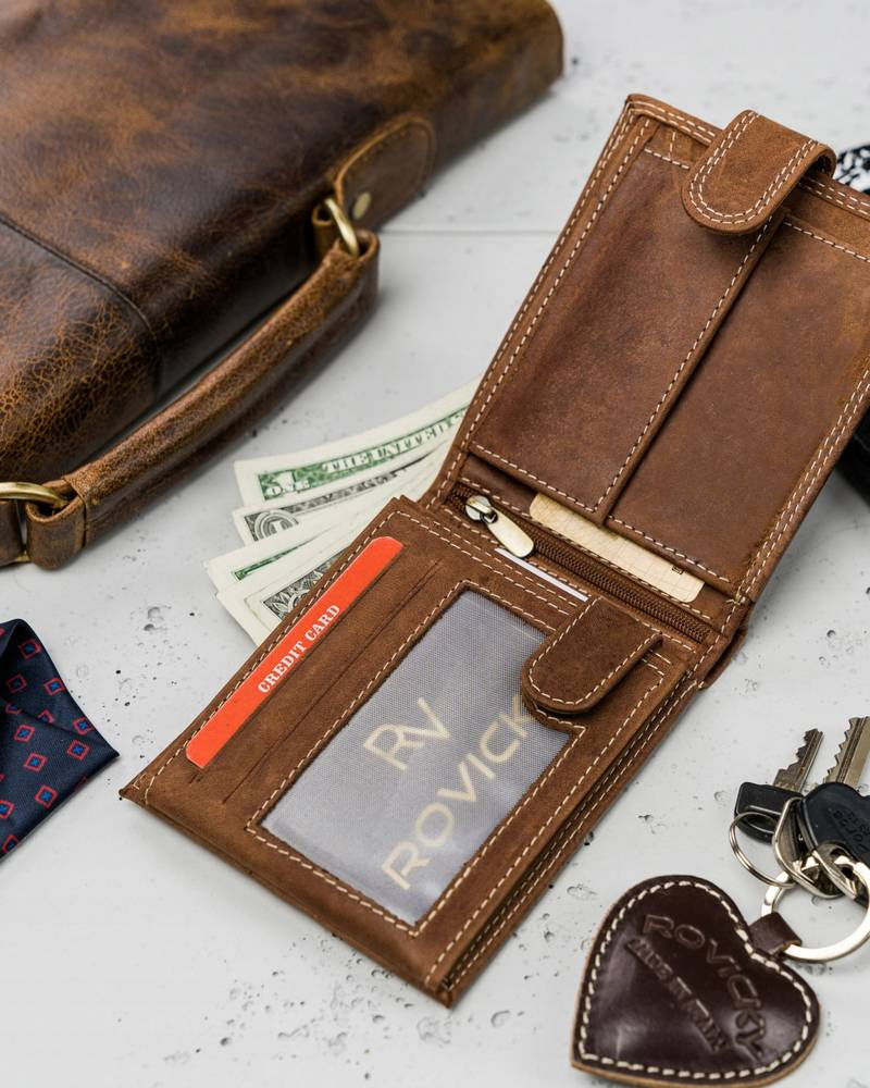 Duży, markowy portfel męski z systemem RFID - Always Wild - obrazek 12