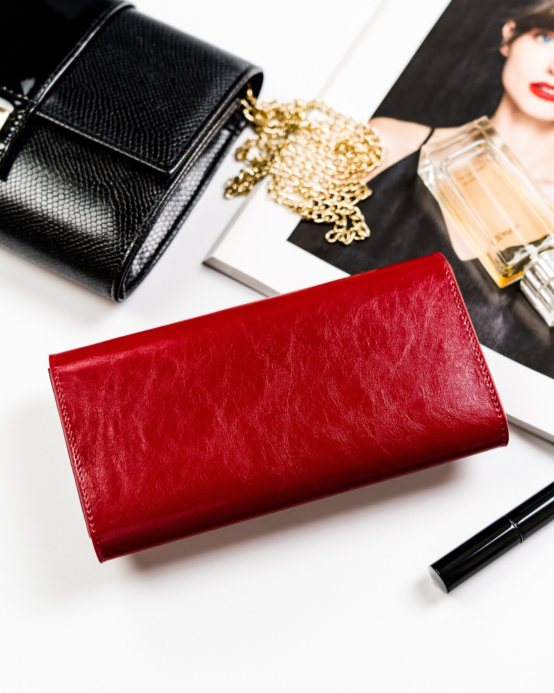 Elegancki portfel na karty z ochroną RFID - Peterson - obrazek 3