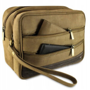 Skórzana, męska saszetka do ręki - Always Wild