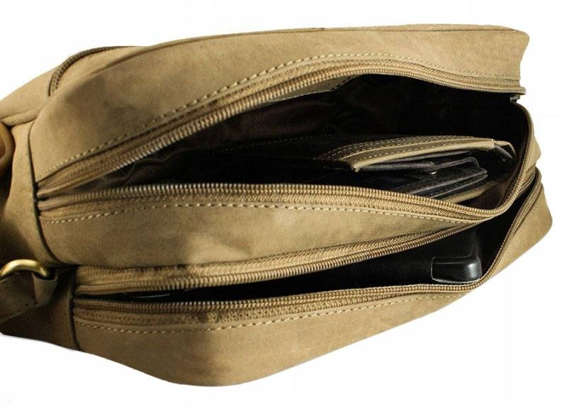 Skórzana, męska saszetka do ręki - Always Wild - obrazek 5