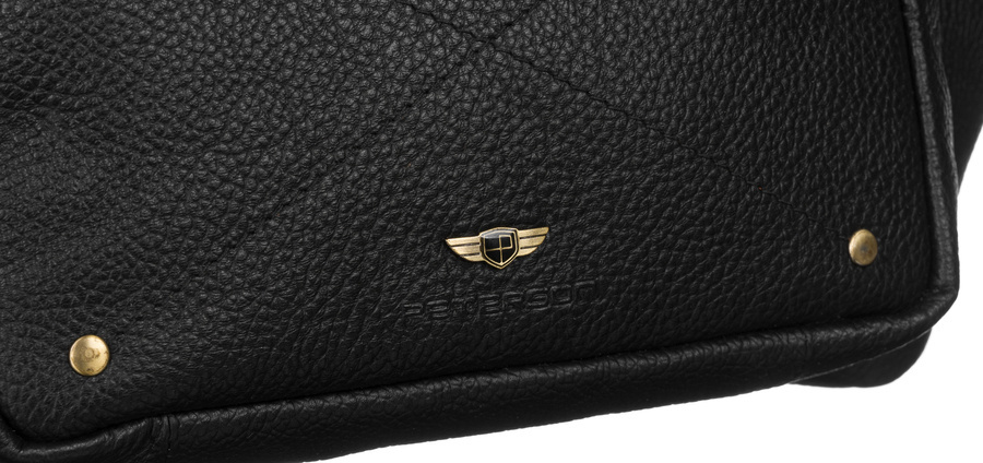 Skórzana nerka z podręczną kieszonką - Peterson - obrazek 3