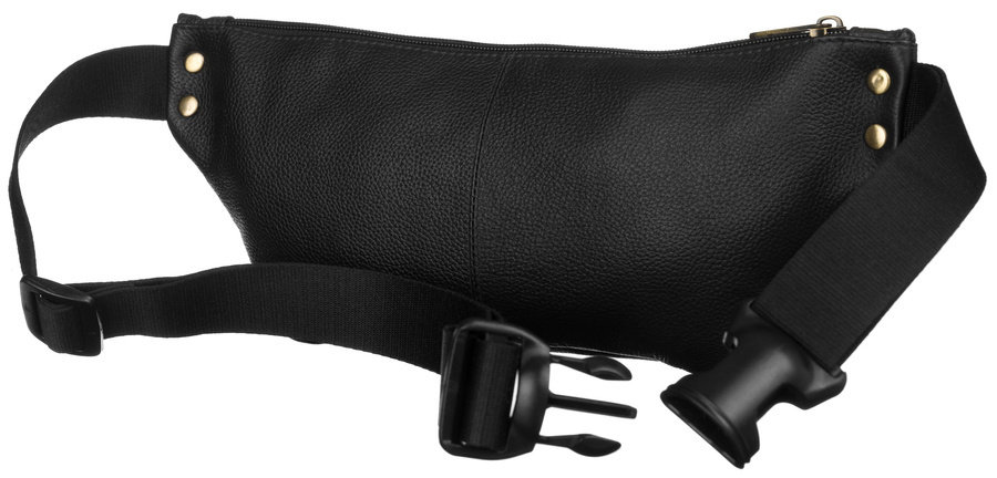 Skórzana nerka z podręczną kieszonką - Peterson - obrazek 7