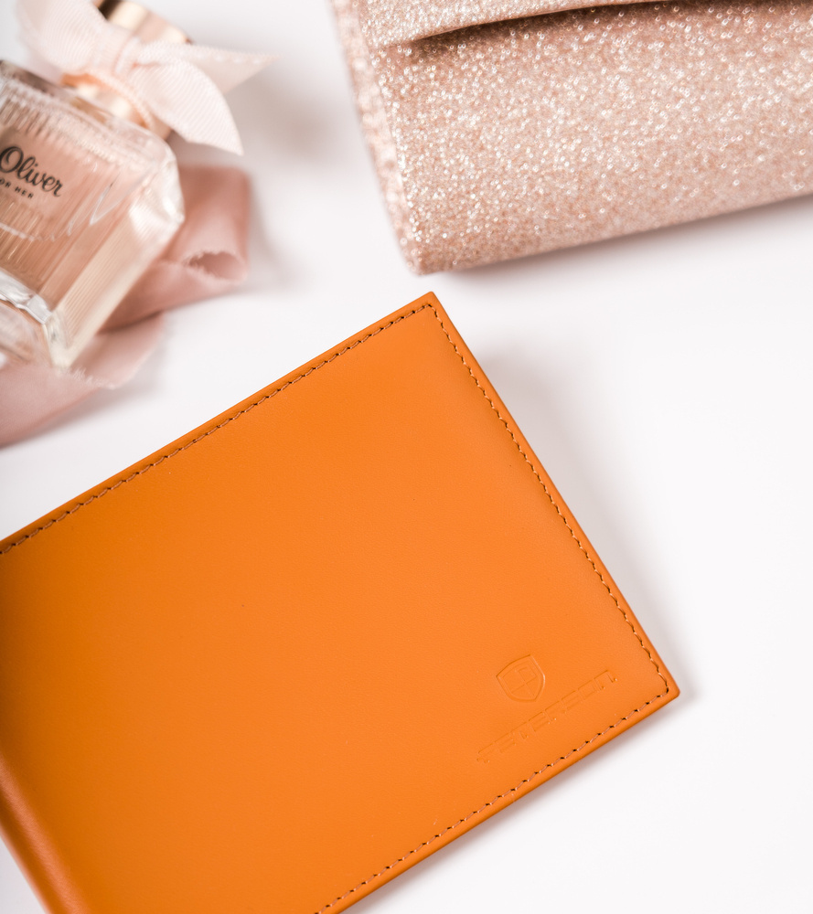 Minimalistyczny portfel ze skóry naturalnej - Peterson - obrazek 3