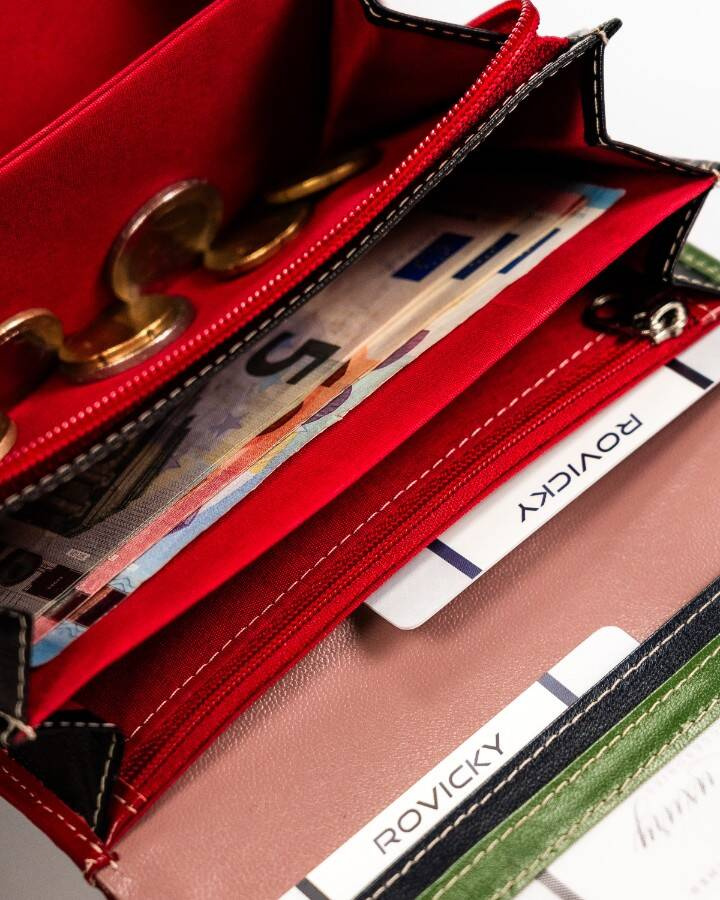 Duży, skórzany portfel damski z systemem RFID - 4U Cavaldi - obrazek 9