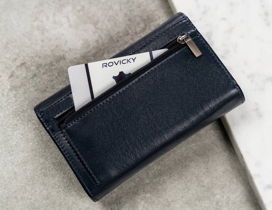 Duży portfel damski ze skóry naturalnej - 4U Cavaldi - obrazek 3