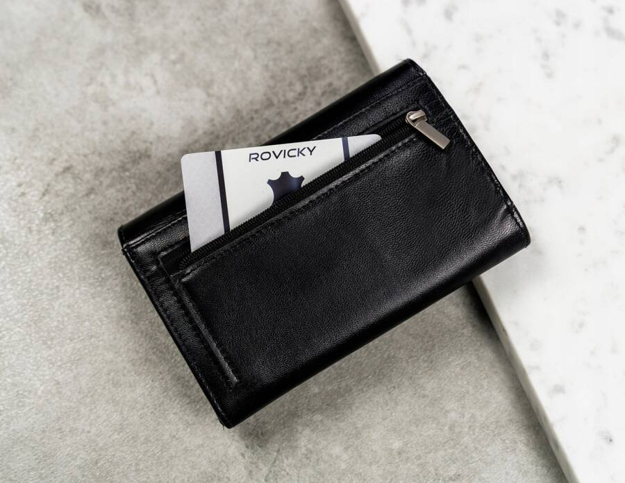 Duży portfel damski ze skóry naturalnej - 4U Cavaldi - obrazek 4