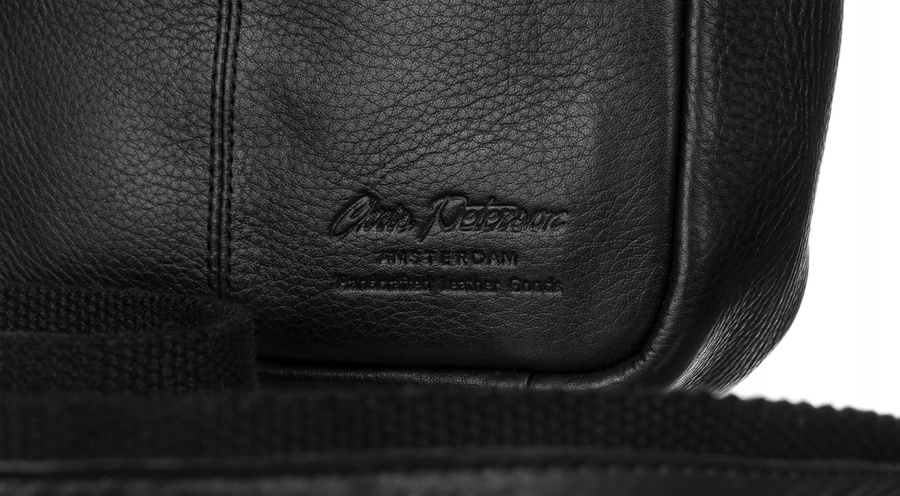 Skórzana torba męska na ramię — Peterson - obrazek 6