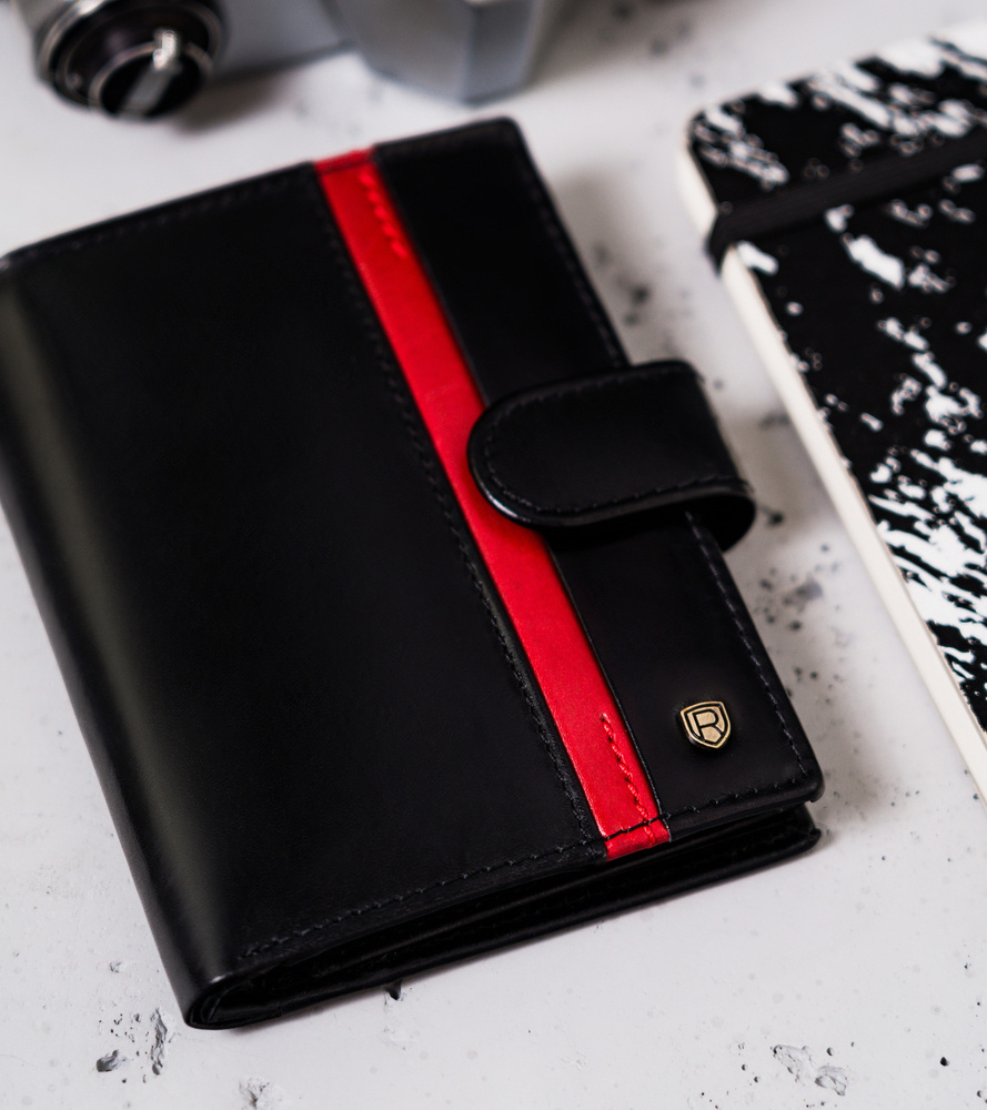 Elegancki portfel męski z wysokojakościowej skóry naturalnej — Rovicky - obrazek 3