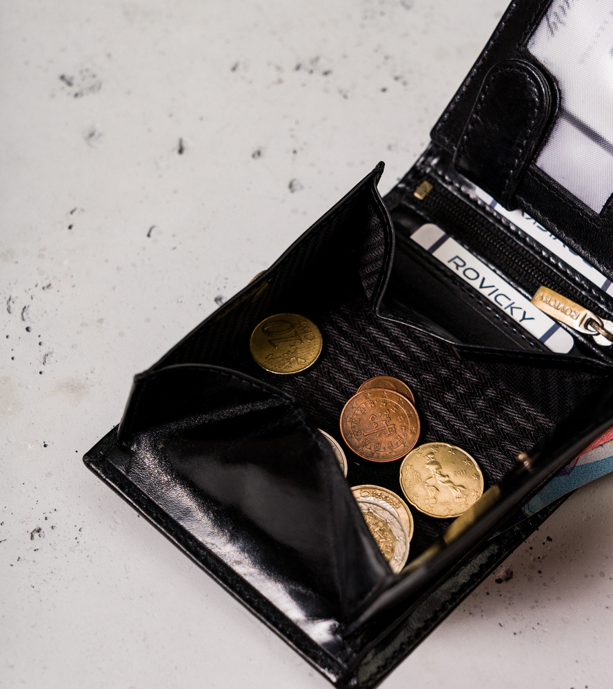 Skórzany portfel męski z ochroną RFID Protect — Rovicky - obrazek 12