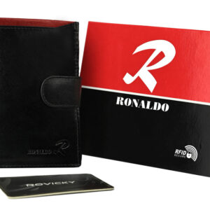 Skórzany portfel męski na karty — Ronaldo