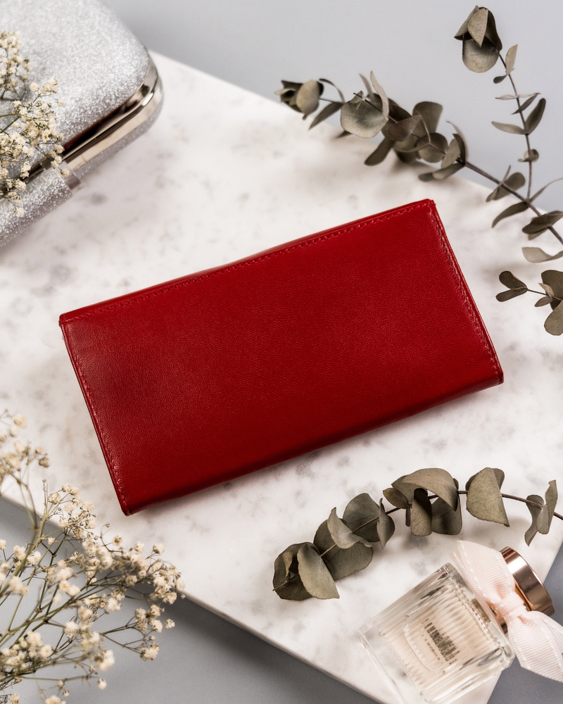 Duży skórzany portfel z systemem RFID Protect - Rovicky - obrazek 5