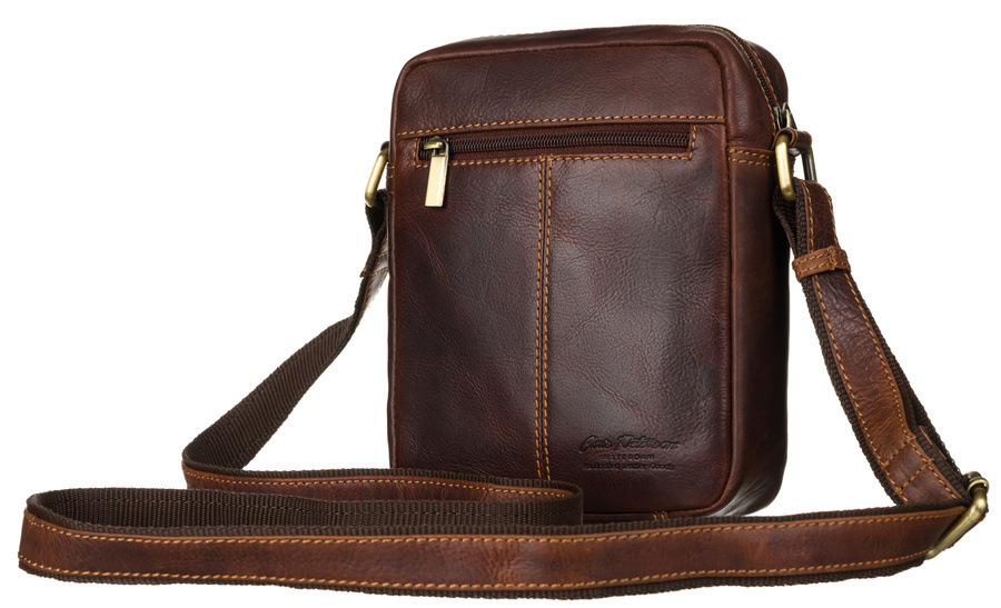 Skórzana torba męska do pracy — Peterson - obrazek 2