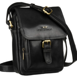 Skórzana torba męska w stylu vintage — Peterson