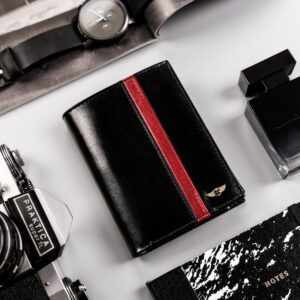 Skórzany portfel męski na karty — Peterson