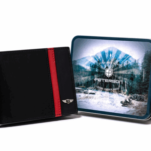 Duży, poziomy portfel męski ze skóry naturalnej — Peterson