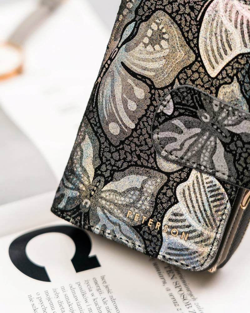 Skórzany portfel damski z systemem RFID - Peterson - obrazek 8