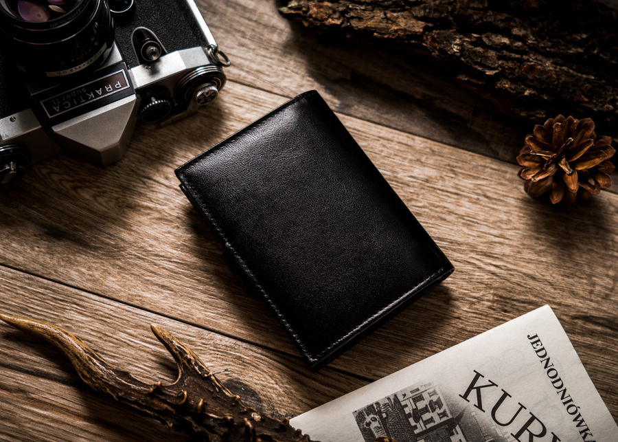 Klasyczny portfel męski na karty - Rovicky - obrazek 4