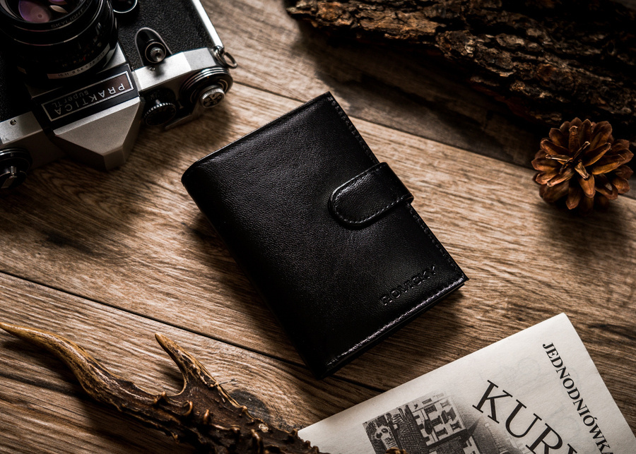 Klasyczny portfel męski na karty - Rovicky - obrazek 2
