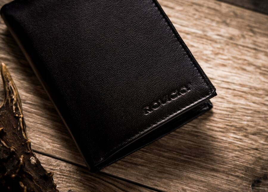 Klasyczny portfel męski na karty - Rovicky - obrazek 3