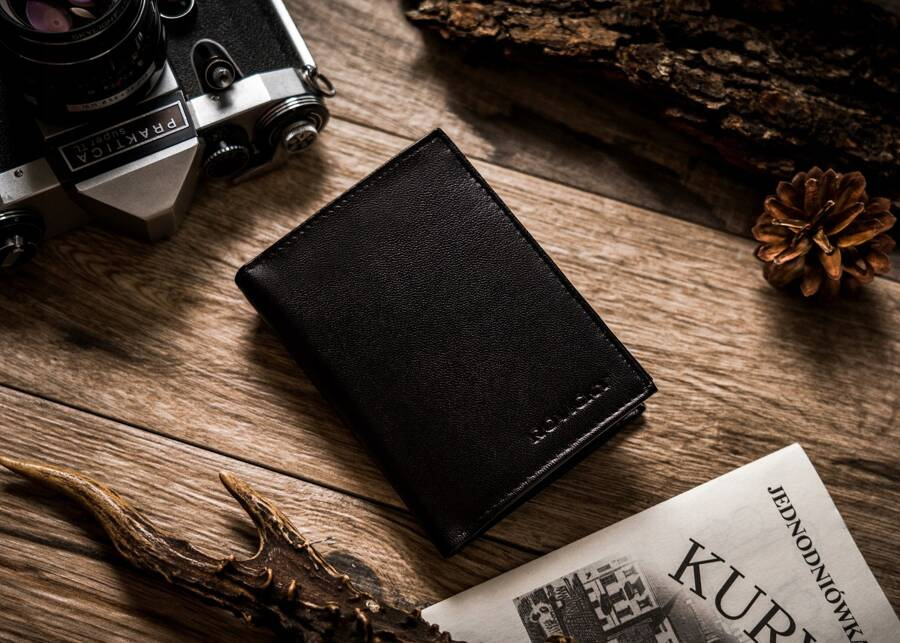 Klasyczny portfel męski na karty - Rovicky - obrazek 2