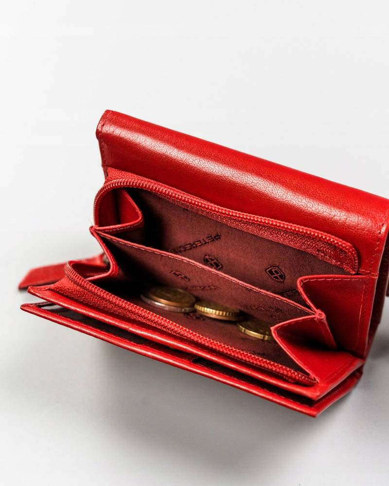 Elegancki portfel damski ze skóry naturalnej - Peterson - obrazek 7