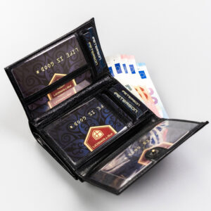 Elegancki portfel damski ze skóry naturalnej - Peterson