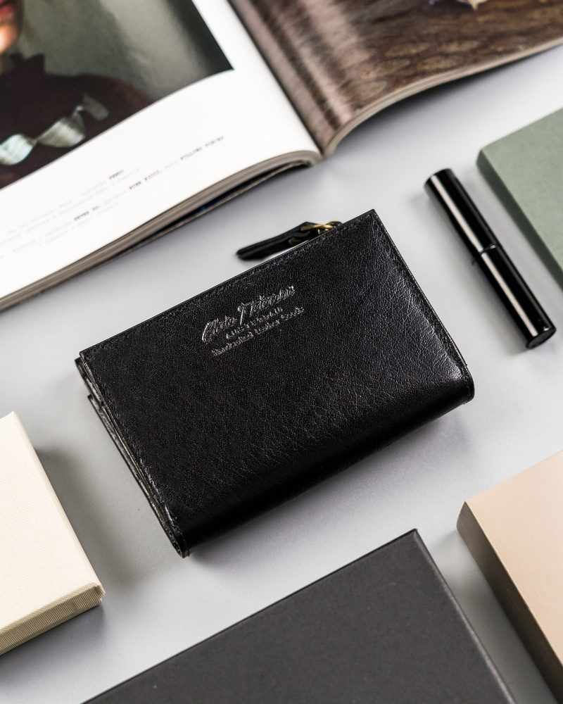 Elegancki portfel damski ze skóry naturalnej - Peterson - obrazek 6