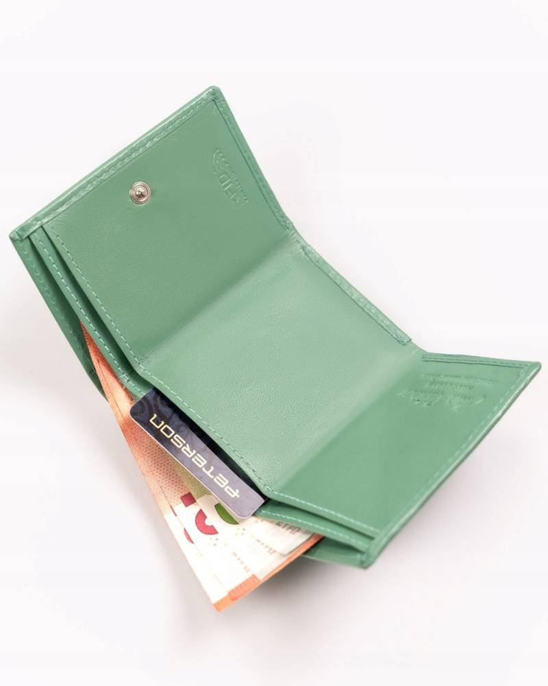 Mały, poziomy portfel damski na zatrzask - Peterson - obrazek 6