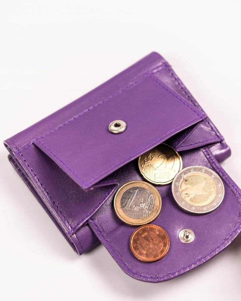 Mały, poziomy portfel damski na zatrzask - Peterson - obrazek 8