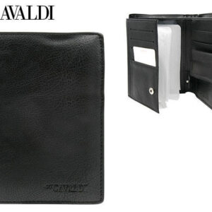 Duży portfel męski na dokumenty - Cavaldi