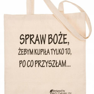 Bawełniana torba typu shopper bag