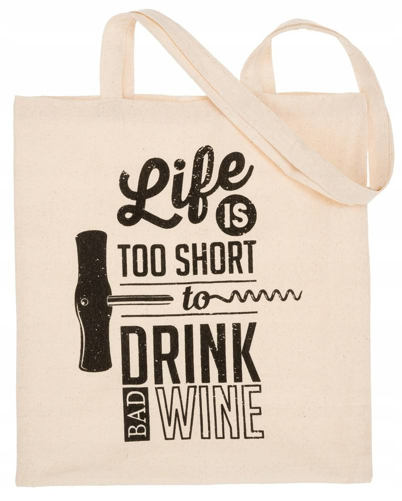 Bawełniana torba typu shopper bag - obrazek 5