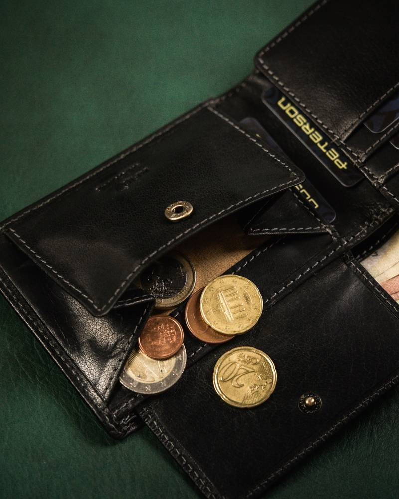 Męski portfel ze skóry naturalnej z systemem RFID - Peterson - obrazek 9