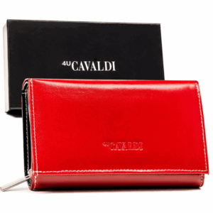 Duży, skórzany portfel damski z systemem RFID - 4U Cavaldi