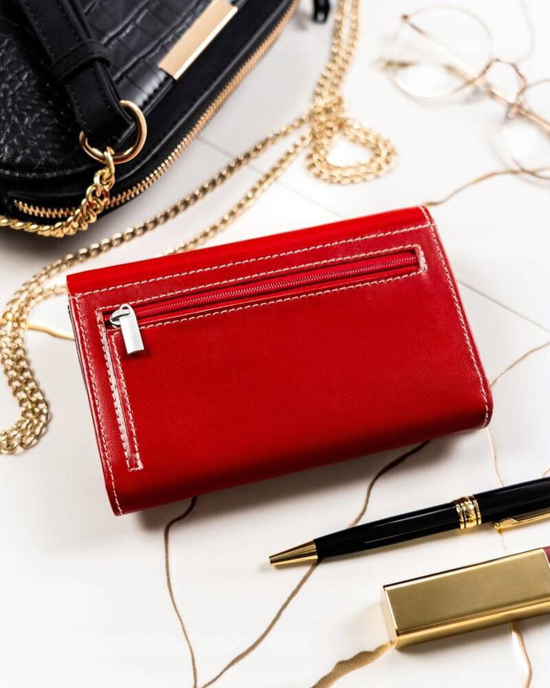 Duży portfel damski ze skóry naturalnej - 4U Cavaldi - obrazek 3