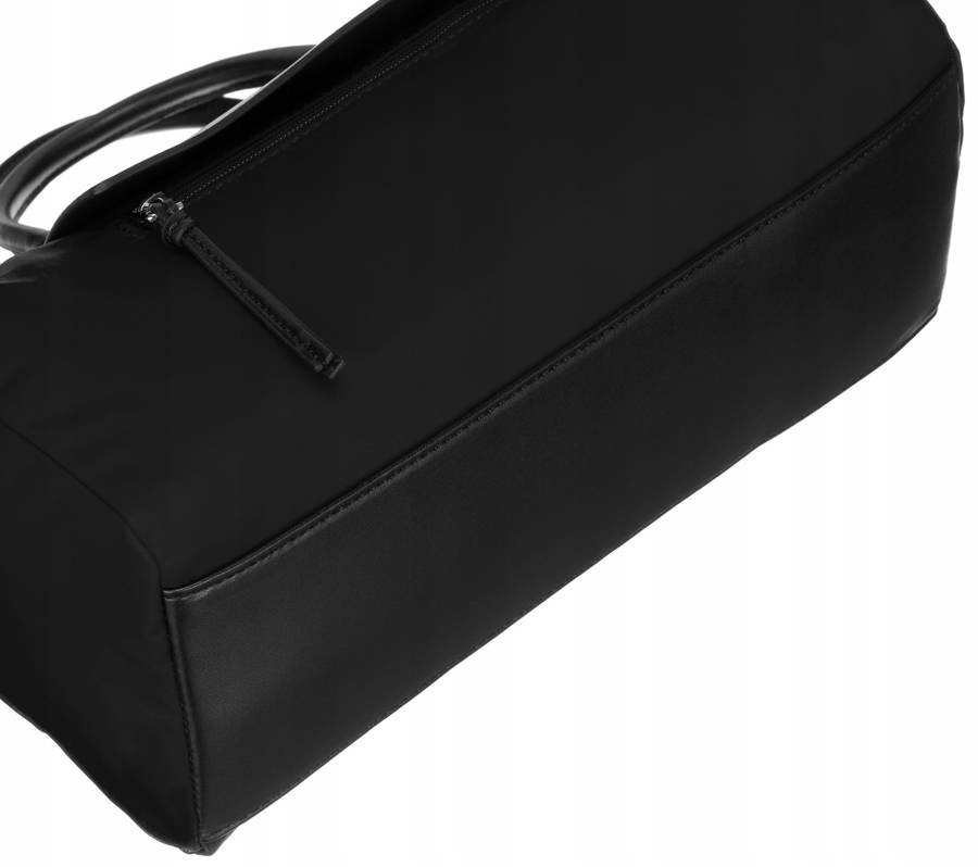 Poręczna, miejska torebka w kształcie bagietki - David Jones - obrazek 4