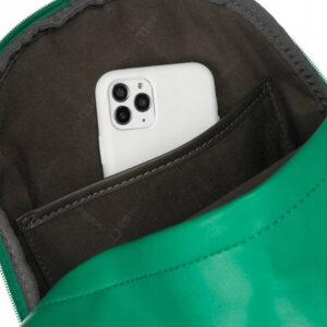 Mały, damski plecak ze skóry ekologicznej - David Jones