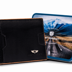 Mały portfel męski bez zapięcia - Peterson